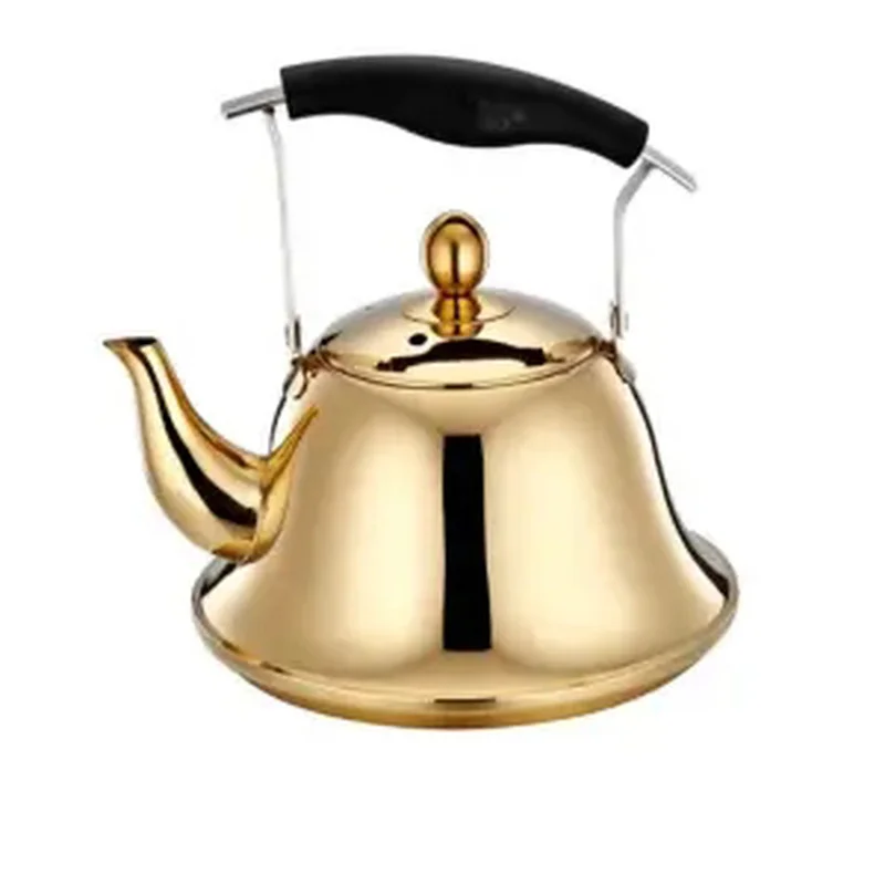 

2L Whistling Kettle For Gas Stove Induction Cooker Stainless Steel Whistling Kettle Tea Kettle Water Bottle Coffee Tea Pot