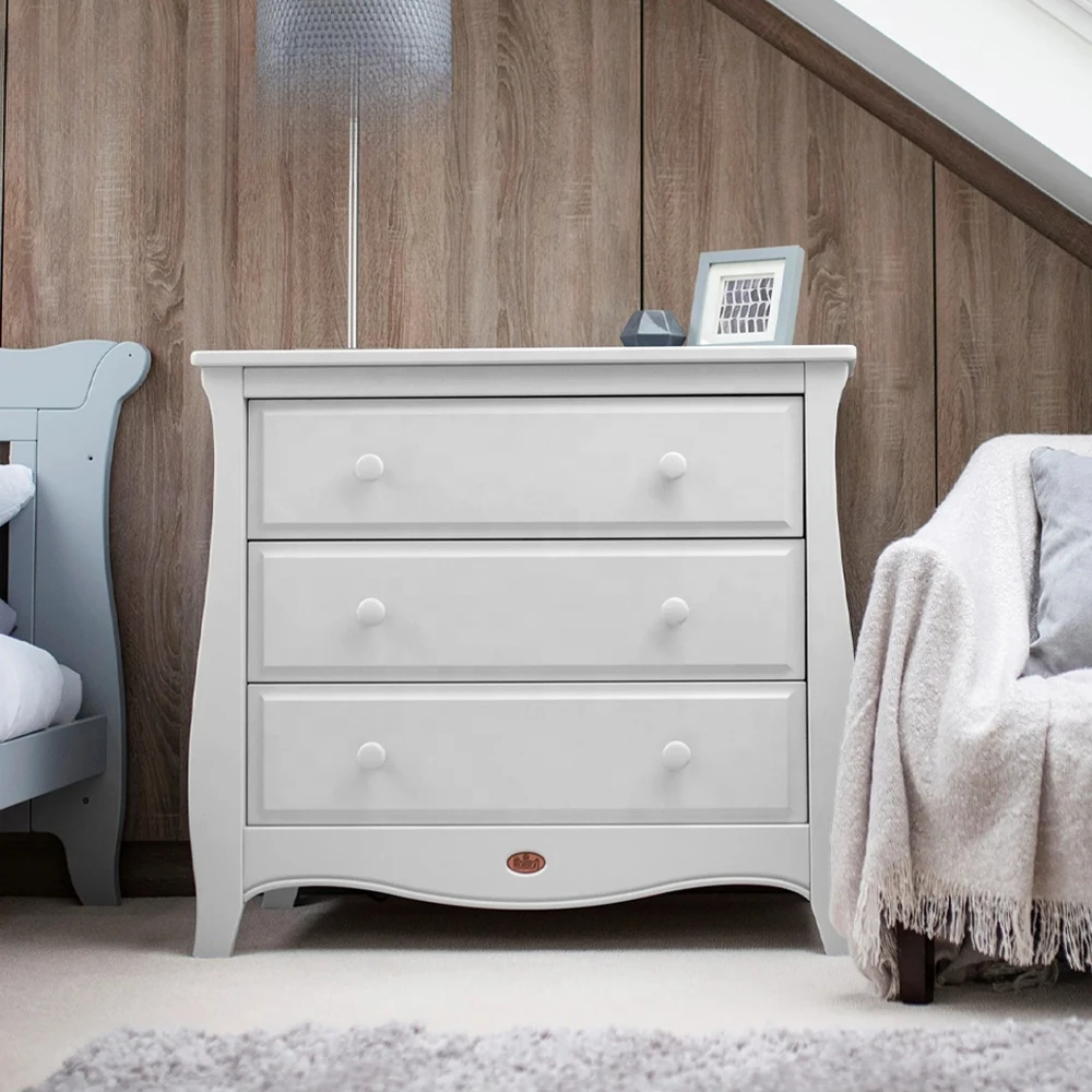 Onlyi Modern Nordic  Furniture Bedroom 3 Drawer Wooden Chest Of Drawers White