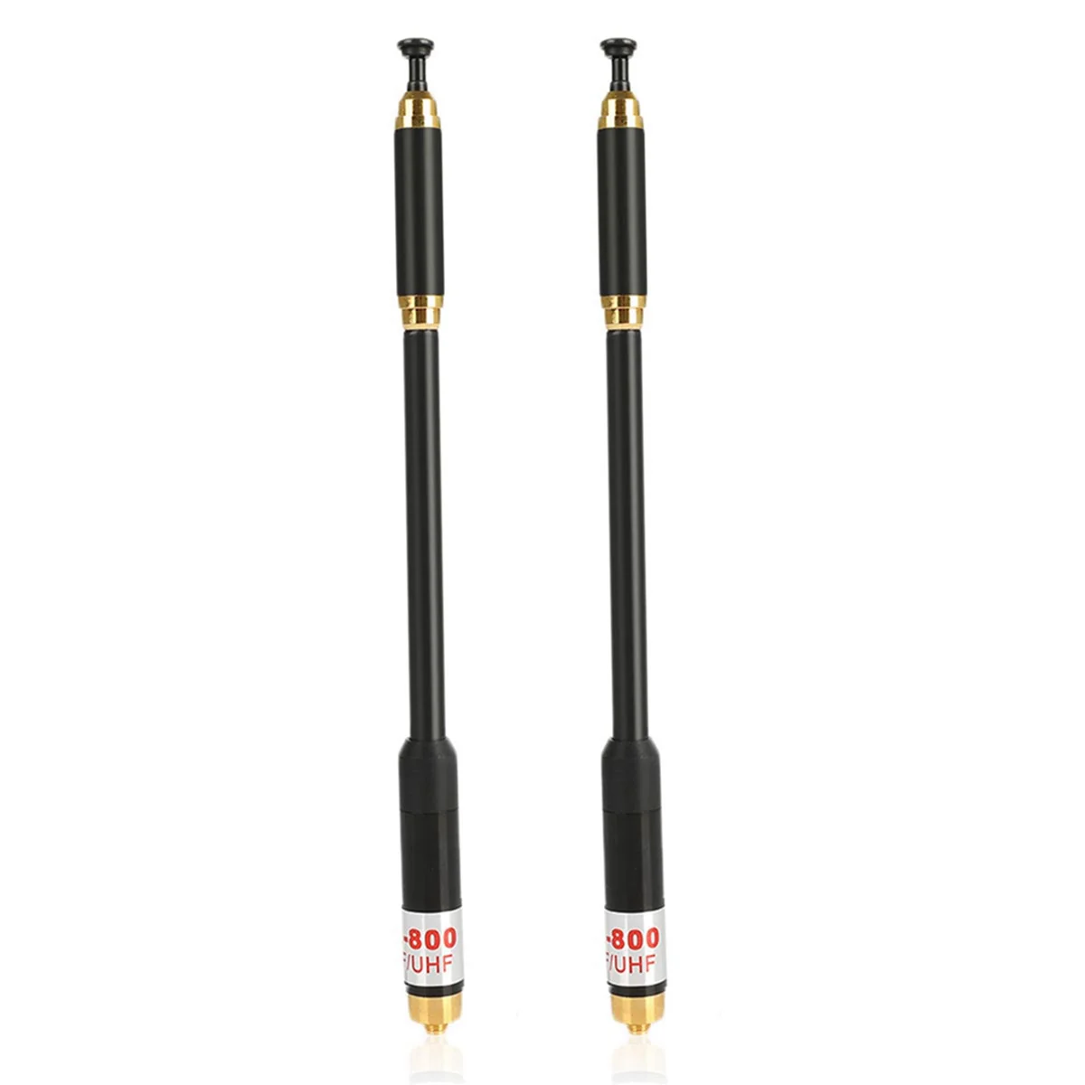 

2X AL-800 144/430MHz SMA- High Gain Telescopic Antenna for PRYME HYT