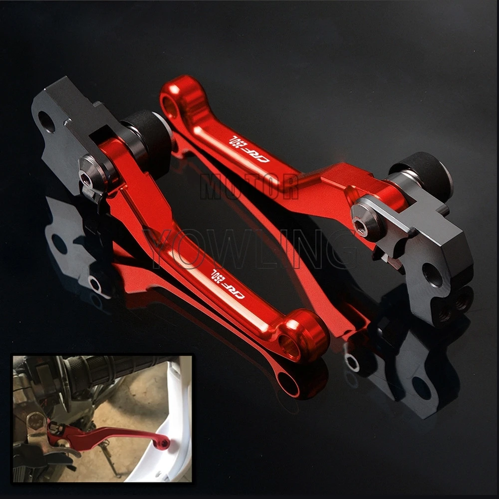 

For honda CRF250L CRF 250L CRF25 0L 2021 2022 Motorcycle Pivot Clutch Brake Levers Dirt Bike Lever Handle Grips crf Motorcoss