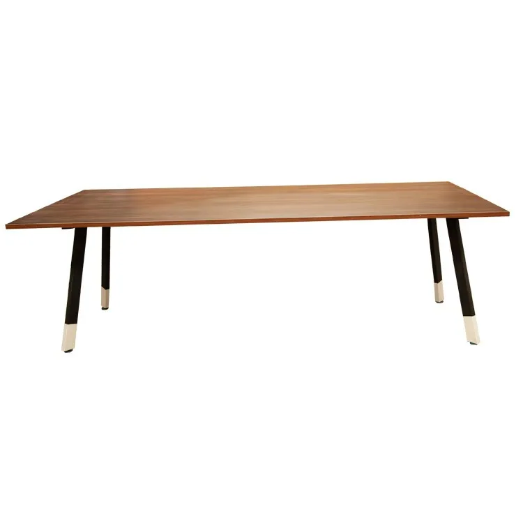 Modern Industrial Furniture in Wood & Iron Warehouse Apartment Supermarket Use Rectangle Shape Office Table