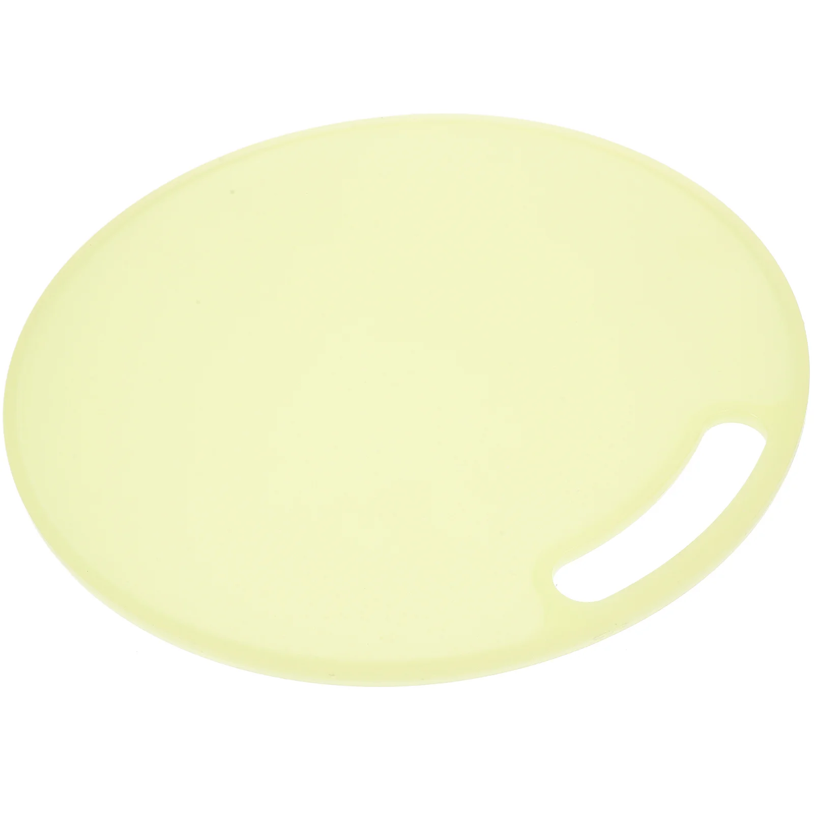 

Round Cutting Board Reusable Plastic Non-Smell Kitchen Tool Portable Food Cutting Mat Easy Washing Chopping Board