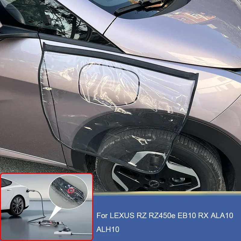 

Car For LEXUS RZ RZ450e EB10 RX ALA10 ALH10 CupraTAVASCAN DarkRebelEnergy Charging Port Rainproof Cover Charging Gun Storage Bag