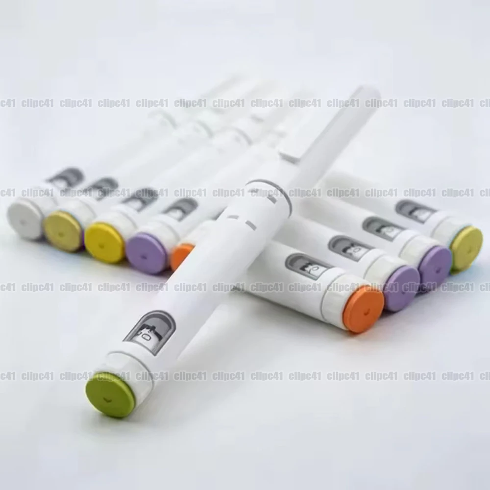 1 Set Magic Pen Kit with Pen Box 3ml Empty Cassette Bottle Cartridges Individual Packaging Disposable 32G 4mm Pen Tip