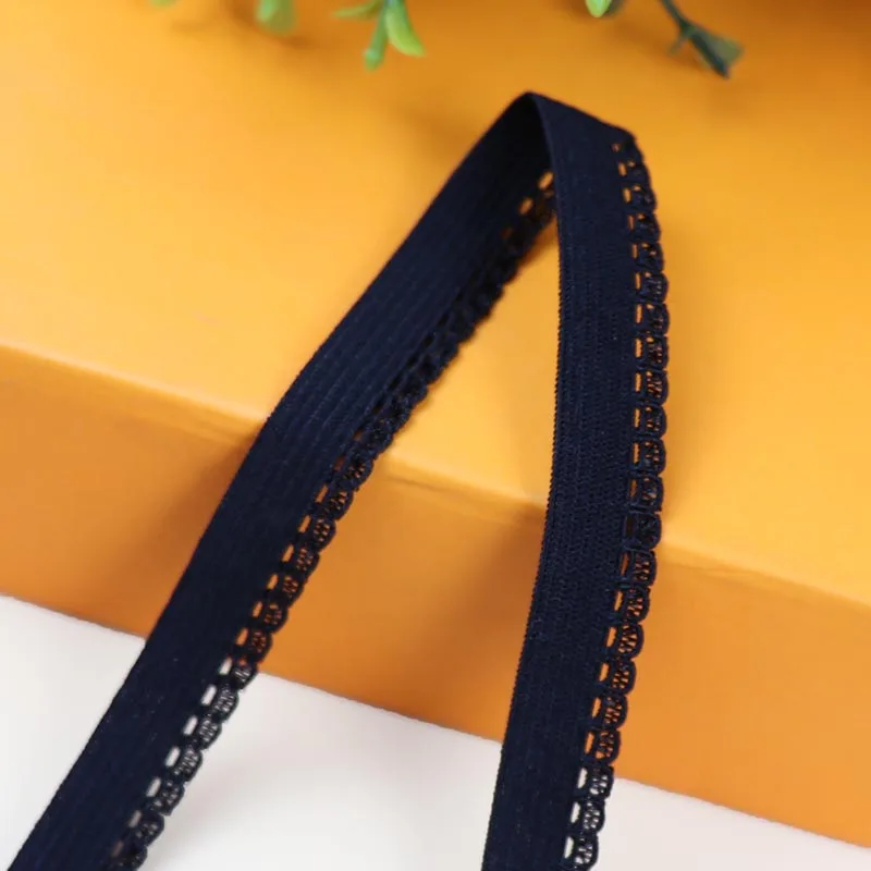 10mm Stretchy Lace Trim Elastic Band For Underwear Bra Garment Sewing  Accessiories DIY Handmade Craft Fabric