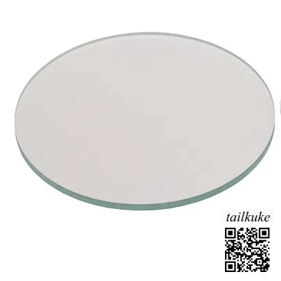 Round ITO conductive glass for laboratory 10*1.1mm 7-10 ohm resistance