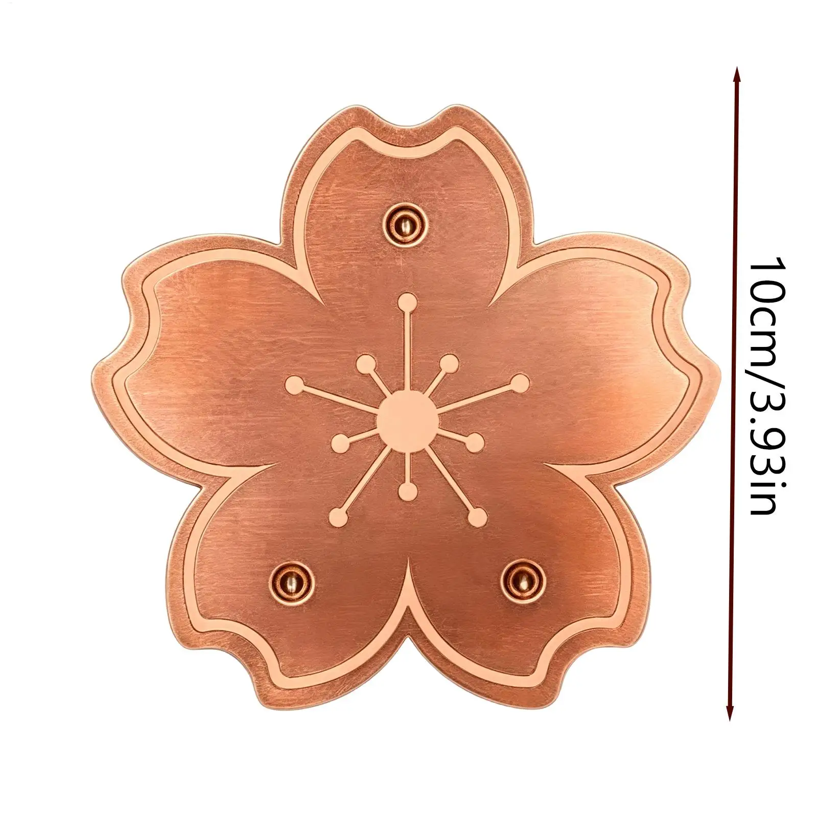 Copper For Bird Bath Safe Purification Plate With Triple-Point Support Bird Bath Copper Plate For Backyard Watching Garden Park view 6