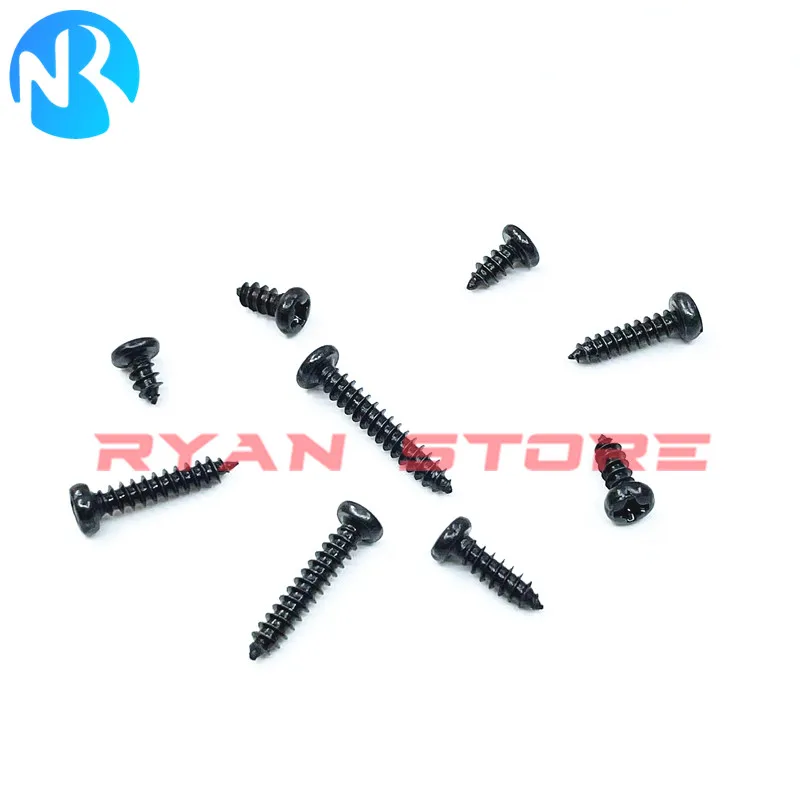 450PCS PA Self Tapping Screw Combination Suit M3*5 6 7 8 10 16 14 12 18 Screws Black Round Head Self-Tapping Screws Set