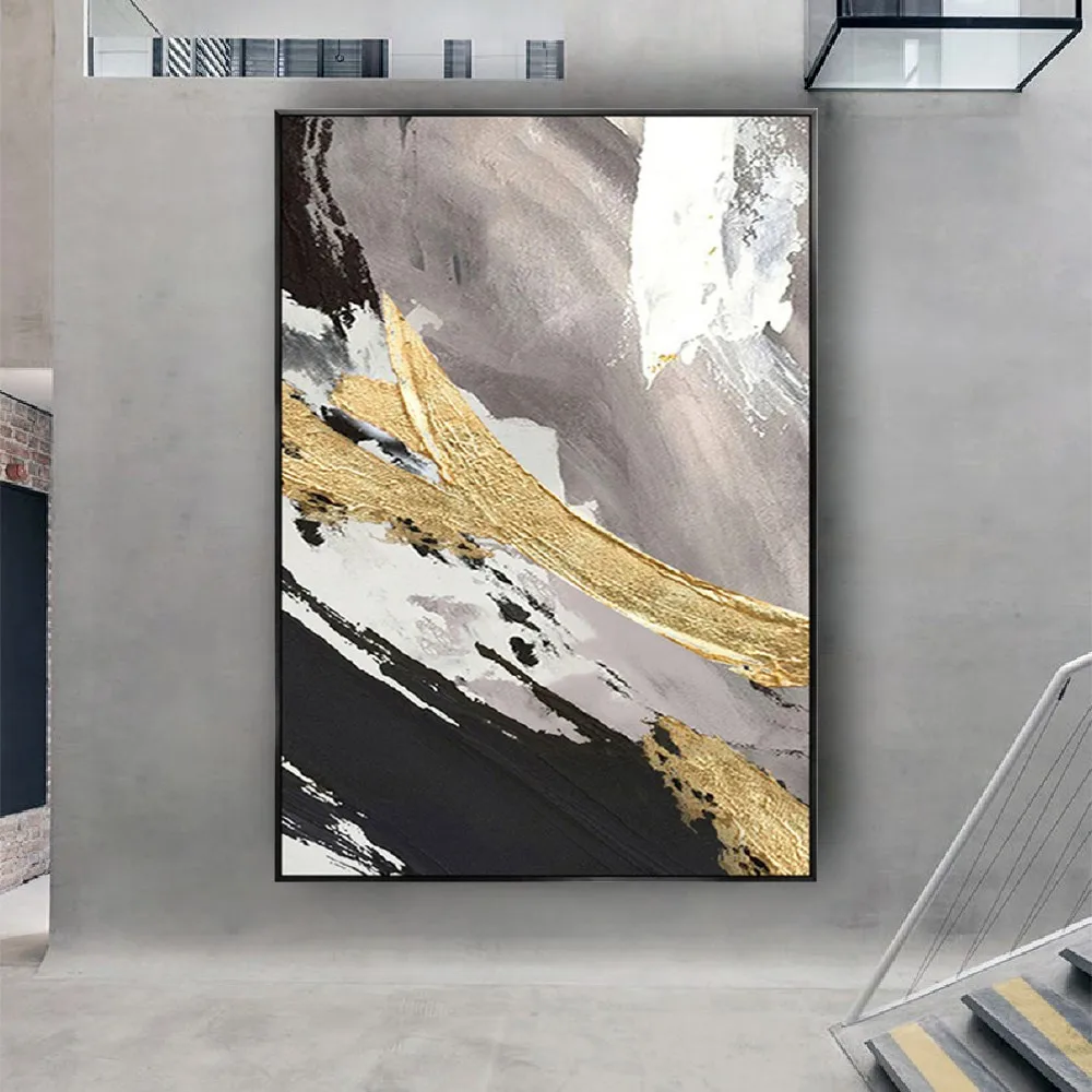 

High Quality Heavy Textured Art Abstract Oil Painting 100% Handmade Canvas Artwork For Living Room Wall Picture Home Decor Piece