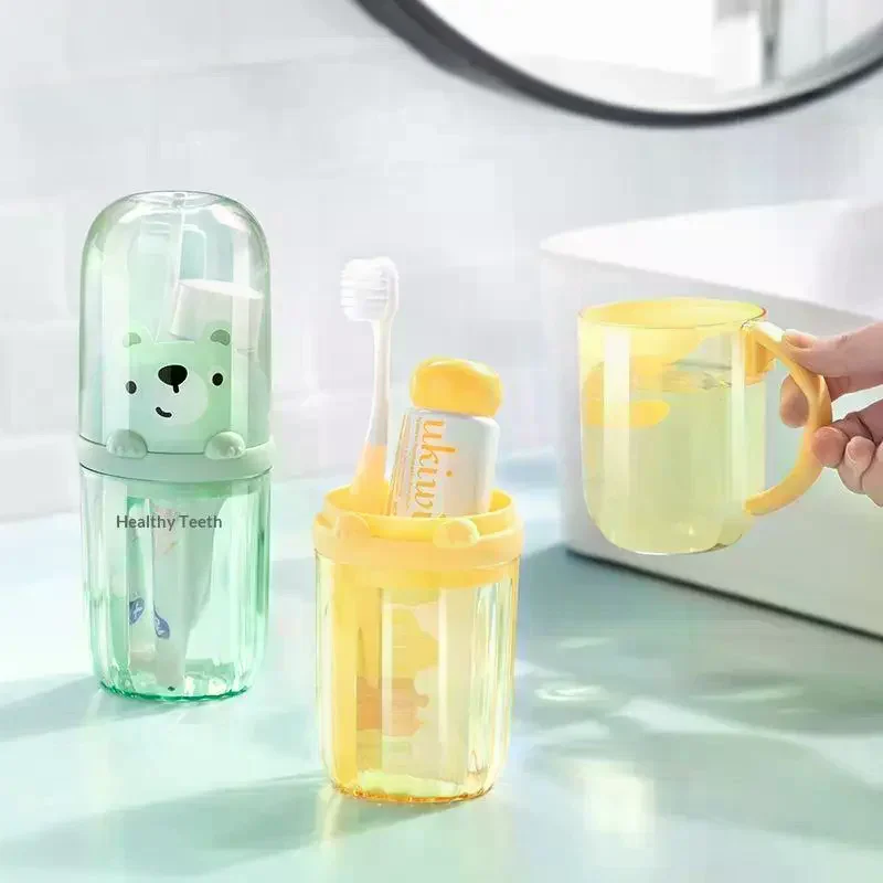 Travel Mouthwash Cup, Brushing Cup, Toothbrush, Toothbrush Cup Portable Home Washing And Toothpaste Storage