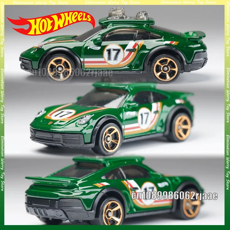 

Hot Wheels Porsche Alloy Car Model Porsche 911 RALLY Porsche911 Collectible Toy Vehicle Hw Exotics Series For Birthday Gift