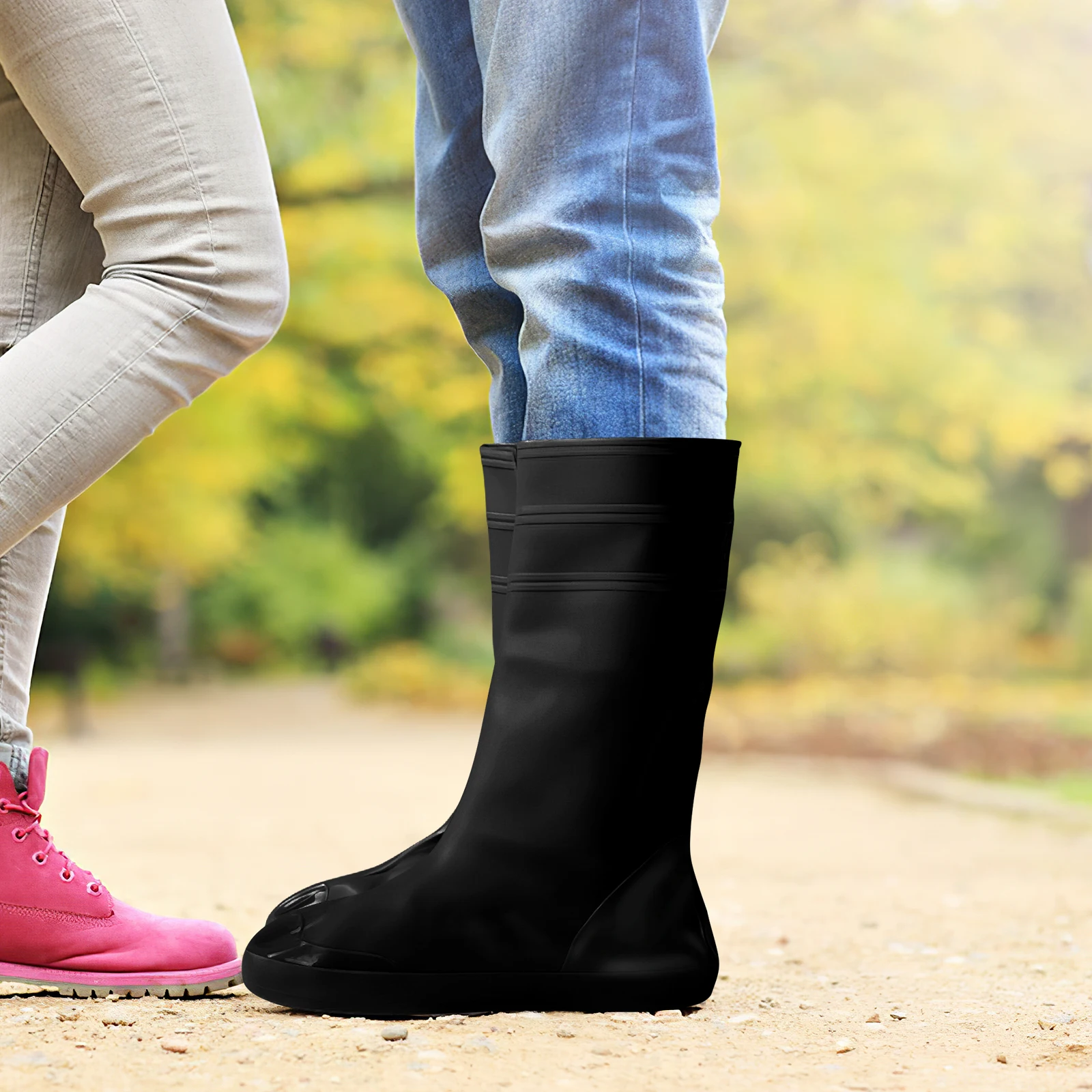 

Nonslip Shoe Covers Boot Protector for Outdoor Rain Proof Protectors Shoes Anti Skid Aldult