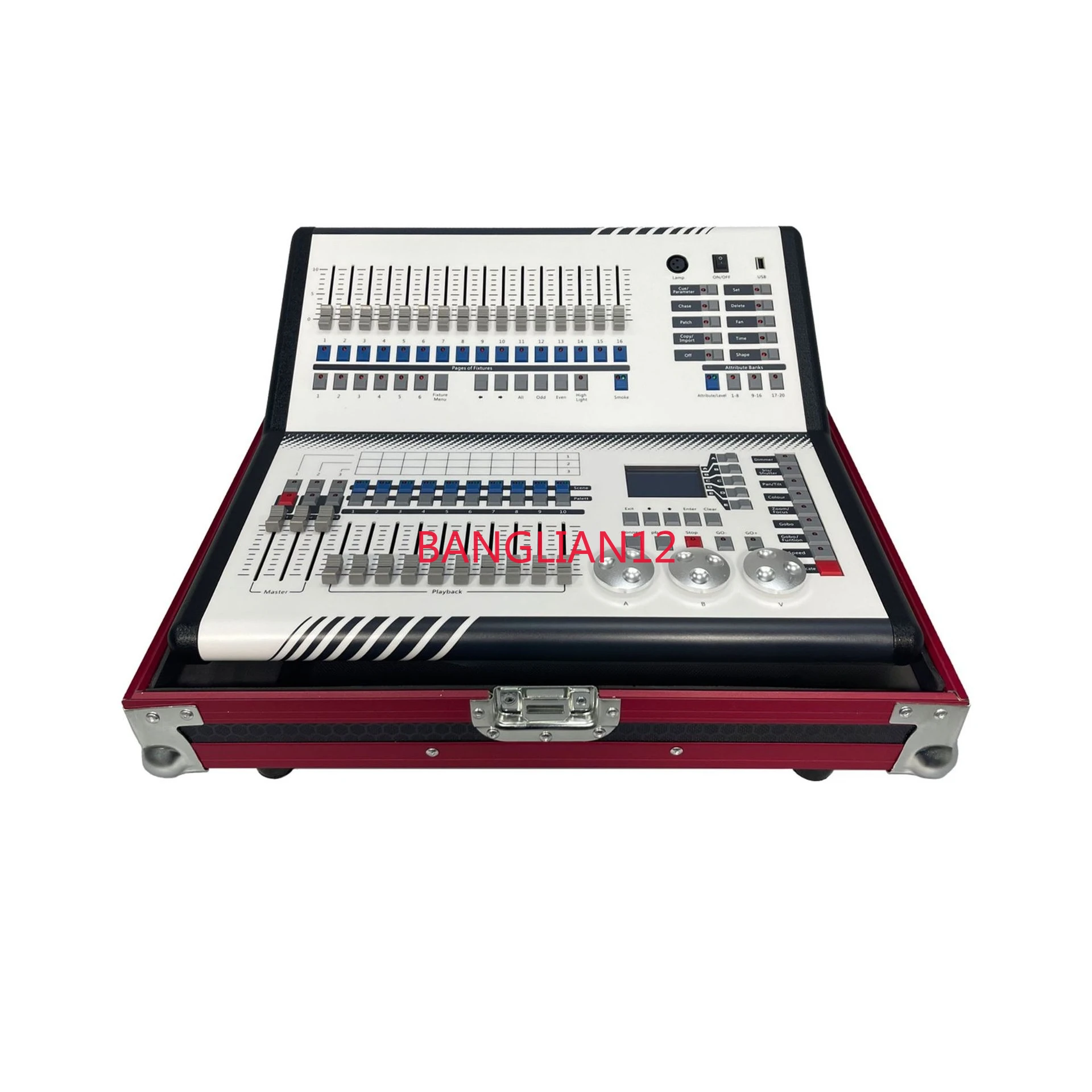 

Панель управления проста в использовании, внешний вид лаконичен, атмосферный дизайн, популярная консоль для сценического освещения.