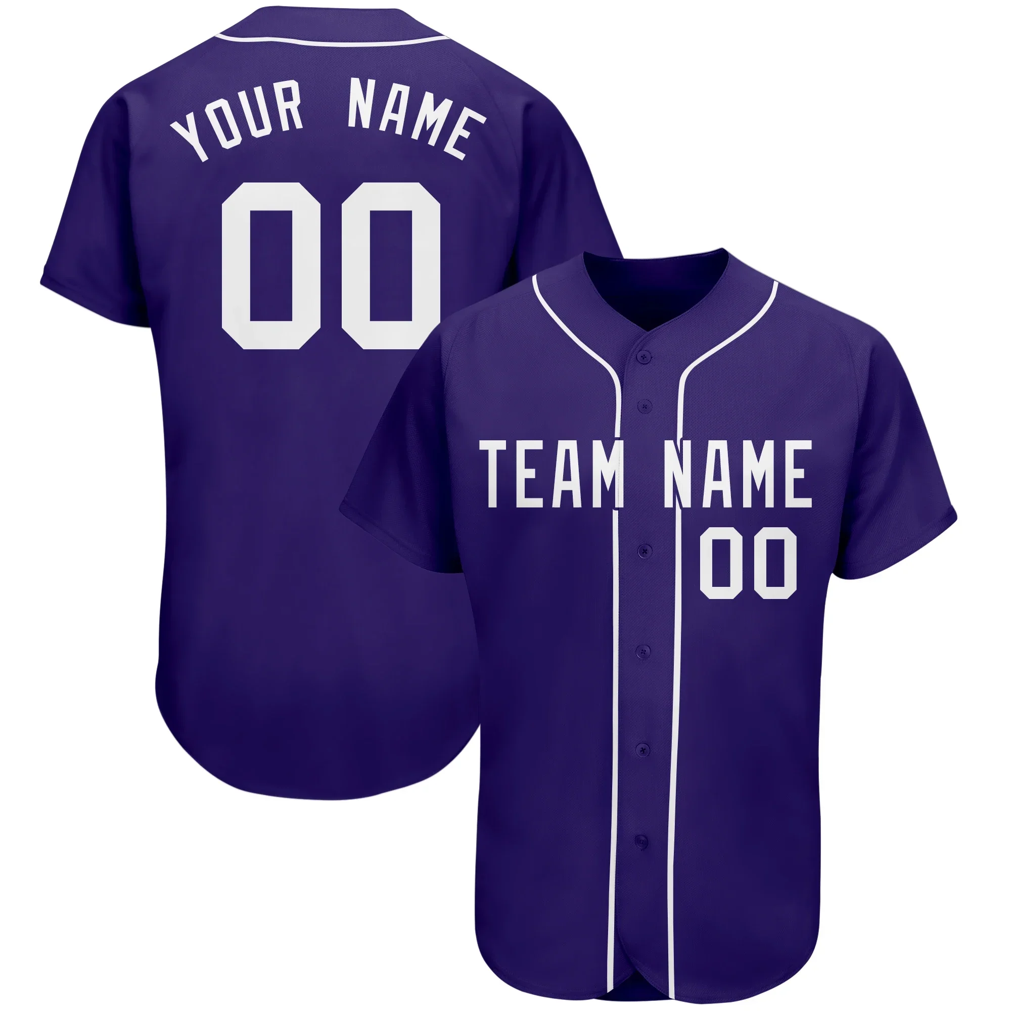 Custom Baseball Jersey Printed Your Name/Number Mesh Breathable,Dry-comfort Sportswear for Men/Women/Youth Big size Casual