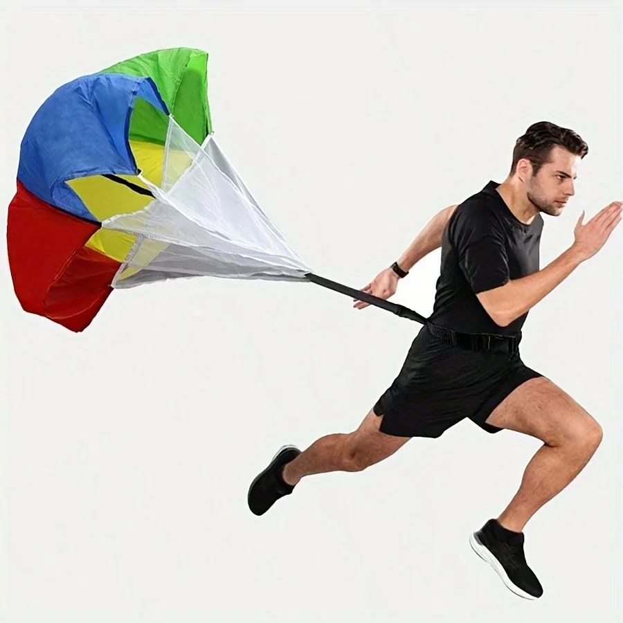 

Running Resistance Parachute | Track and Field Explosive Power Training Parachute | Resistance Weight Training Parachute | Porta