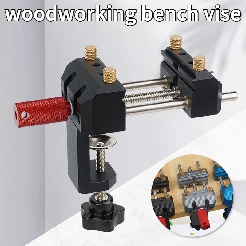 Precision table vice clamp desktop workbench flat mouth multi-function mini small table tiger table pliers