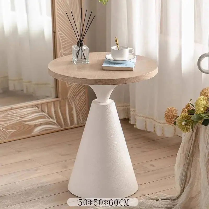 Minimalist Mid Century Modern Coffee Table Round Side Tables Living Room Nightstands Mesa Lateral Para Sala Home Furniture