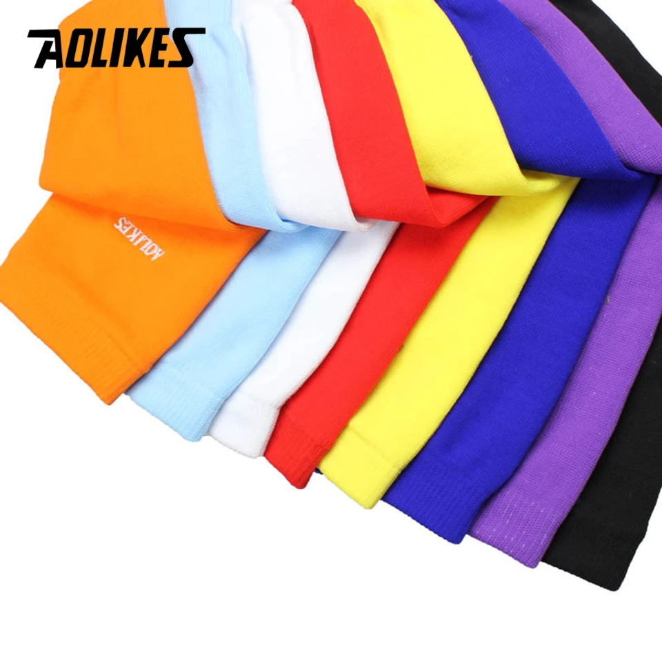 AOLIKES 1PCS Elastic Basketball Tennis arm Sleeve Armband Soccer Volleyball Elbow Protector Pain Band