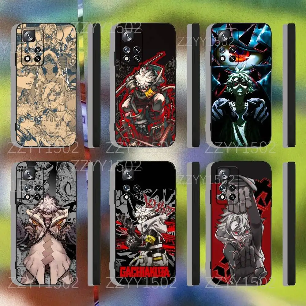 

G-Gachiakuta Rudo Surebrec Phone Case For Samsung S25,S24,Ultra,S20,S30,Plus,S22,S23,Ultra,Plus,5G Black Silicone Soft