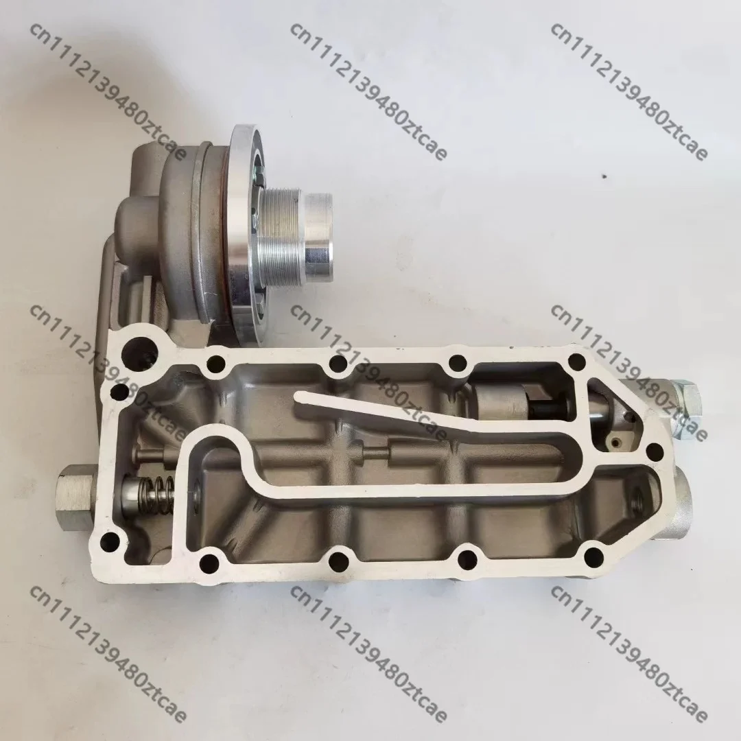 Engine Oil Filter Base Construction Machinery Equipment Replacement Spare Parts