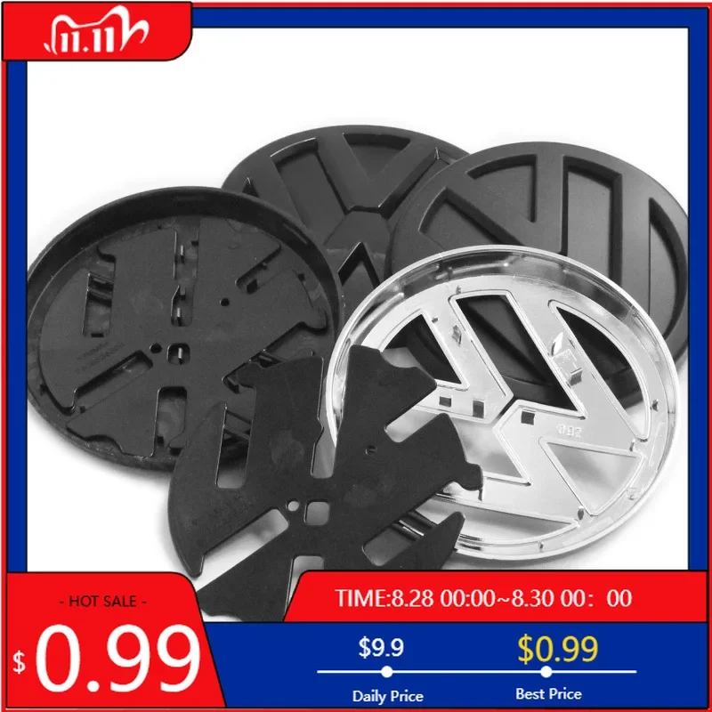 

VW GTI GOLF For VOLKSWAGEN VW 2026 New Emblems For Volkswagen Golf 7.5 MK7.5 Car Styling Front Head Hood Bonnet Emblem Rear Tail