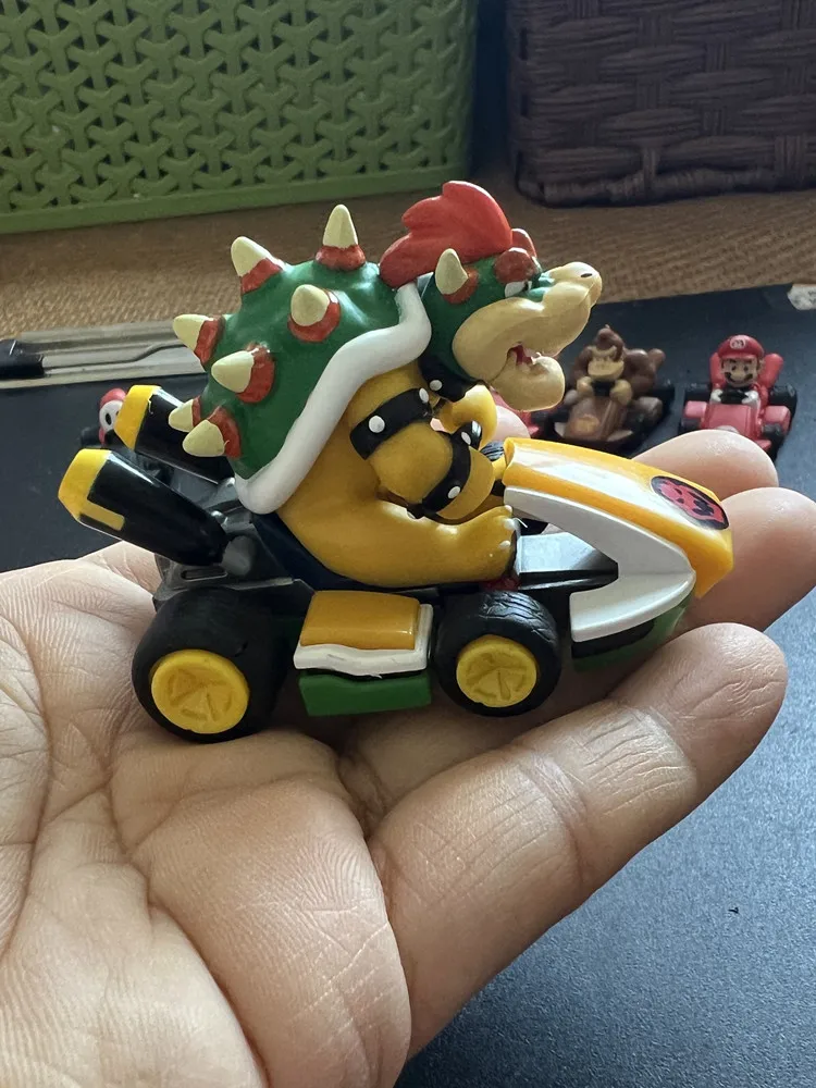 1piece 6cm Kuba Great Demon King Warrior Cartoon Car Cartoon Doll Model ornament DIY decoration
