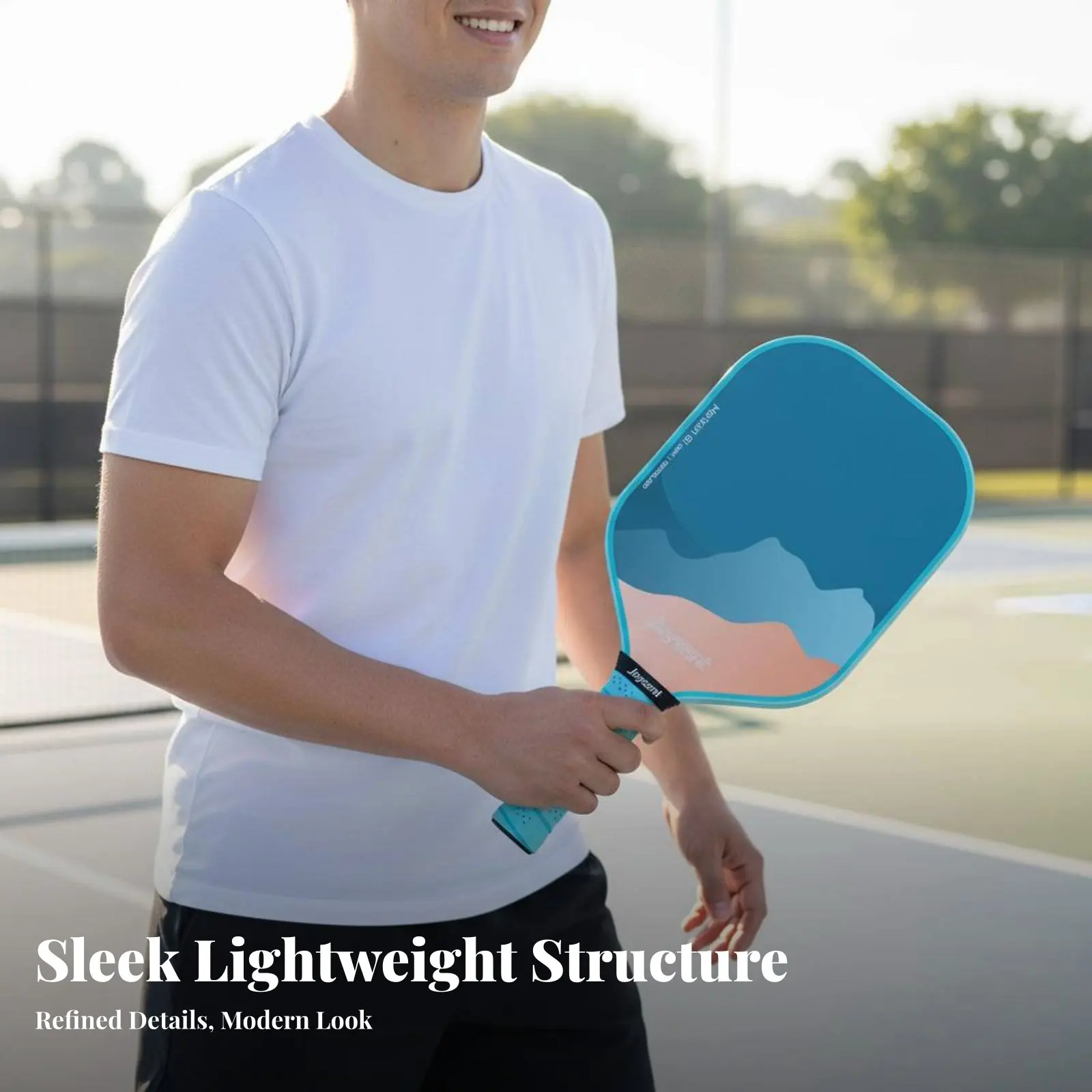 

Fiberglass Pickleball Paddle Precise Sphere Control Lightweight Pickleball Paddle Sports Equipment Anti-Slip Grip Large Sweet
