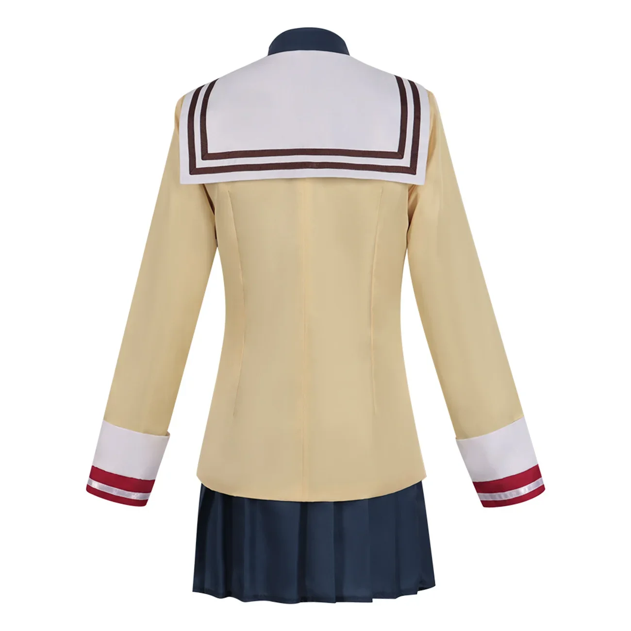 Anime Clannad Cosplay Furukawa Nagisa Costume Full Set Suit Fujibayashi Kyou Cos Uniform