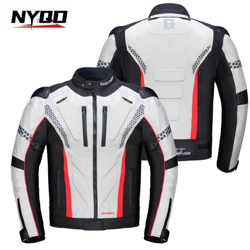 Motorbike Riding Suit Racing Suit Motorcycle Racing Riding Split Fall-proof Breathable Waterproof Protection Clothing Universal