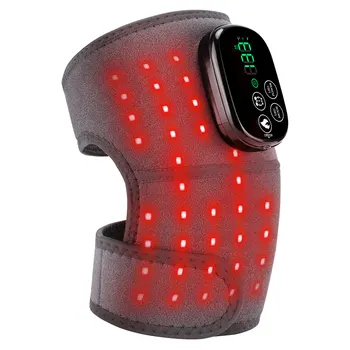 다기능 LED 무릎 마사지기, 적색광 가열 진동 마사지, 전기 적외선 무릎 패드, 다리 관절 버팀대, 650nm 및 850nm