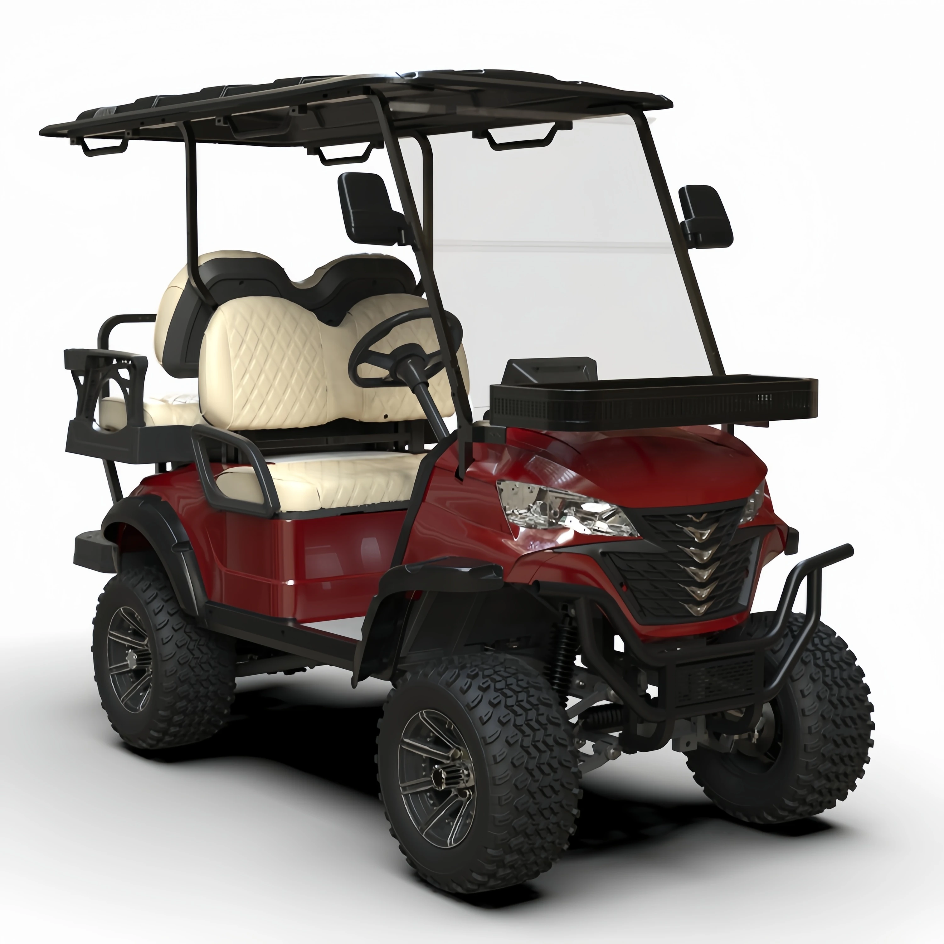 New Private Mold Electric Lifted Golf Cart 4 Passenger Cheap Chinese Hunting Golf Carts for Sale