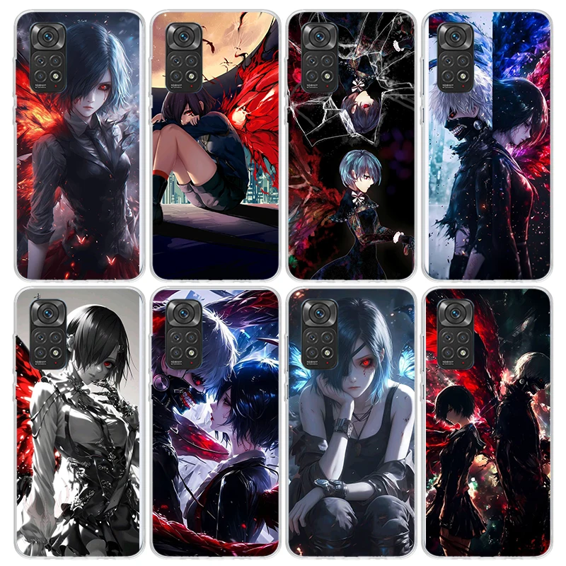 G-Ghoul Tokyo Touka Kirishima Phone Case For Xiaomi Poco X3 X5 X6 X7 Pro X4 Nfc F6 F5 F4 Gt F3 M5 M5S M4 M3 F2 F1 Soft TPU Back