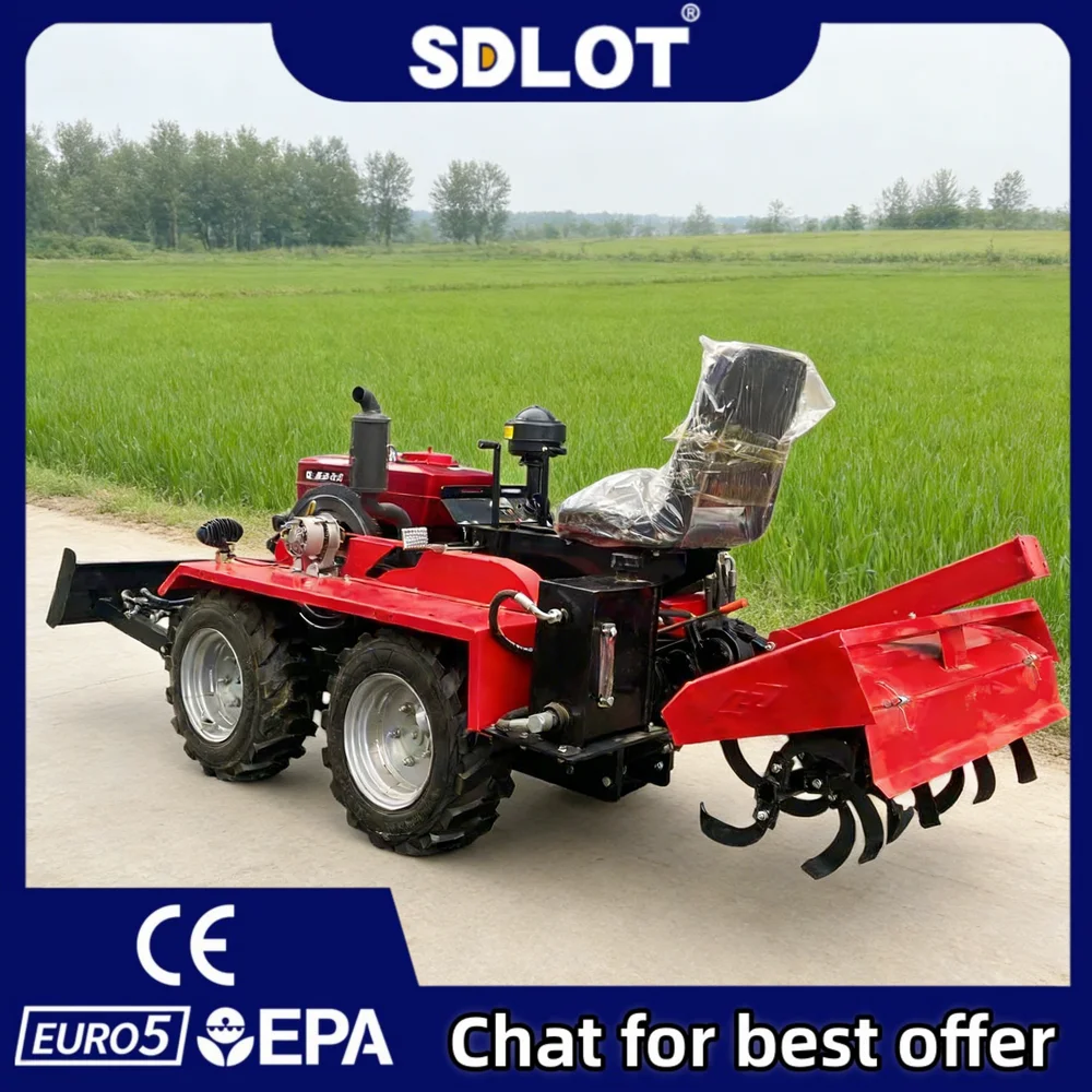 Agriculture Farming Services - Trattore Compatto 25HP 4WD con Motore