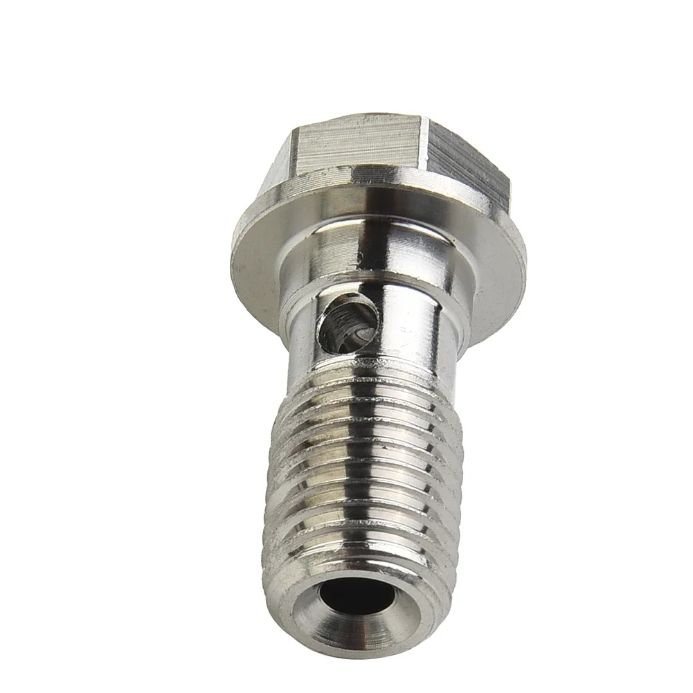 1pc Bolt For Suzuki For Honda For Stainless Steel Bolt M10 X 1.25MM Pitch 27.3mm Thread Motorcycle Accessories Parts