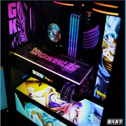 Case Lighting panel GPU Backplate Side Panel 5V ARGB 3PIN / 12V RGB 4PIN Motherboard AURA SYNC Antec Dark Avenger DA601
