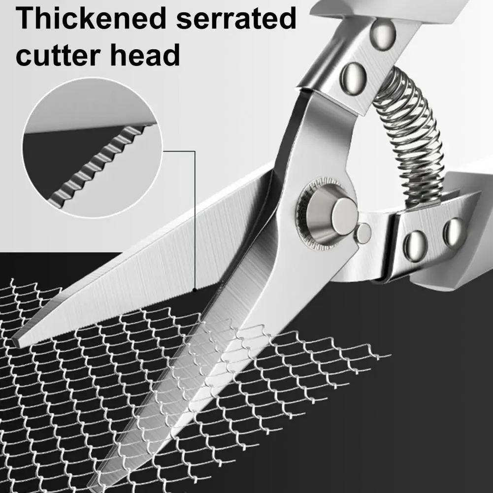 Industrial Scissor High Carbon Steel Sharp Cutter Multi-purpose Iron Sheet Cutting Tool For Workshop Home DIY Tool Accessories