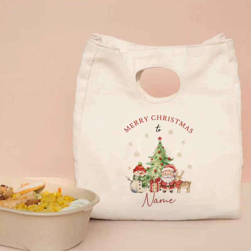 2025 طباعة وظيفية برودة علب الاغذية الحرارية نزهة أكياس الغذاء هدية للنساء الاطفال المحمولة معزول بينتو حقيبة #3