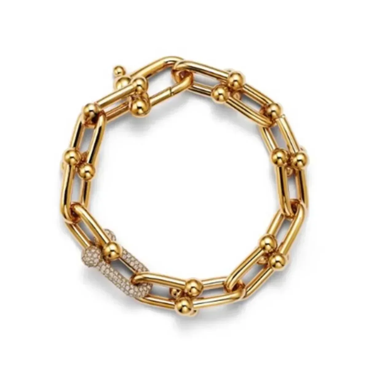 Gioielli premium Luce Lusso Moda Nicchia Elegante diamante Versatile braccialetto neutro - Adatto a varie occasioni