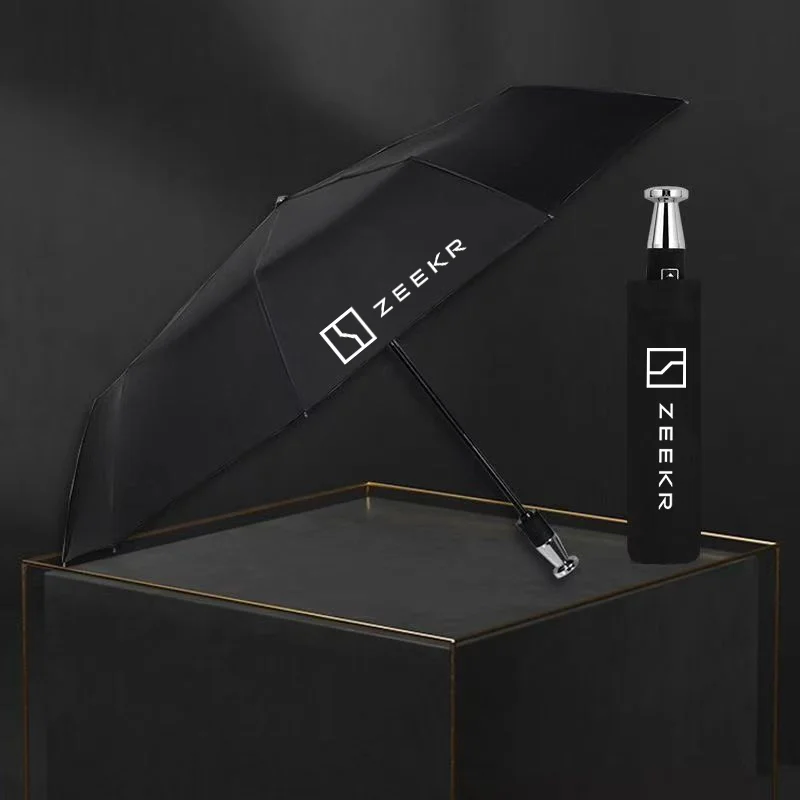 For ZEEKR 001 007 009 003 001FR GT 7X 9X MIX 007GT  Car Automatic Folding Windproof Sunshade Umbrella Auto Accessories - view 6