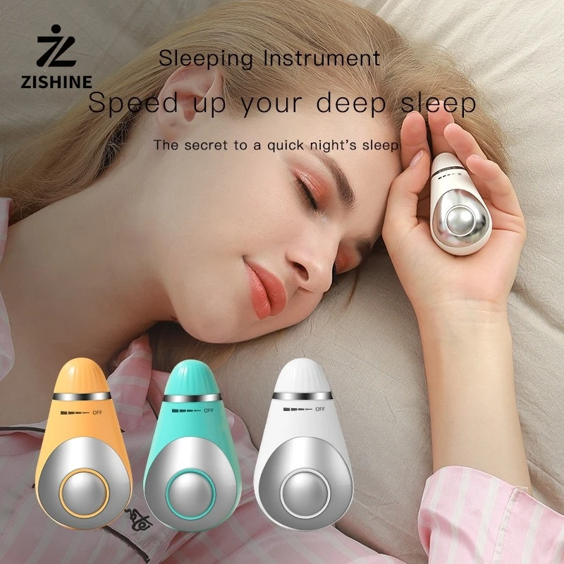 

Sleep Aid Machine USB Charging Improved Insomnia Artifact Focus Attention Lightweight Sleeping Device for Insomnia Brain Massage