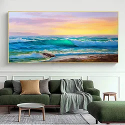 Seaside Sunrise and Dusk Landscape Diamond Art Painting kit Beach Scenery 5D Diamond Painting Home Decor regalo fatto a mano