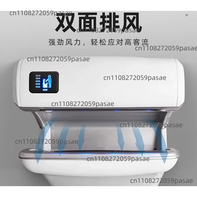 Dual-Sided Jet Fully Automatic Sensor-Activated Hand Dryer High-Speed Airflow Hand Dryer Commercial Hand Dryer