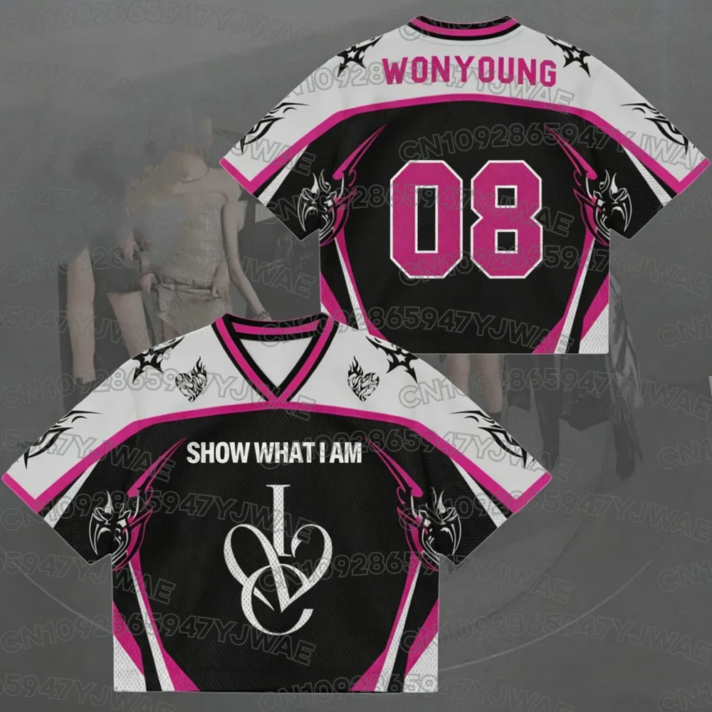 2026 New Men's Women's Show What I Am IVE World Tour Jersey Gifts Fans Short Sleeve Casual T-shirt Tops