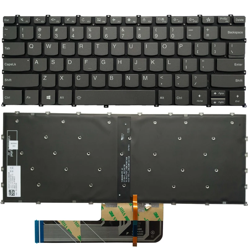 

NEW US laptop Keyboard for LENOVO IdeaPad S340-13 S340-13IML with backlight