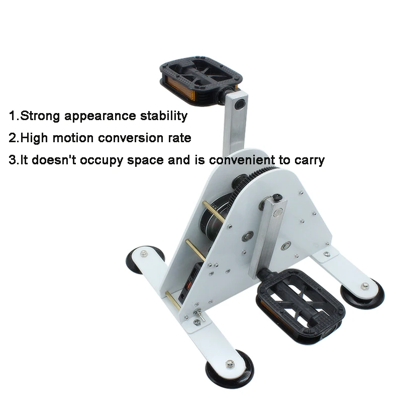 

Convenient Pedal and Hand Power Generation Portable Fitness Power Generation Bicycle Rehabilitation Trainer Dynamic Bicycle