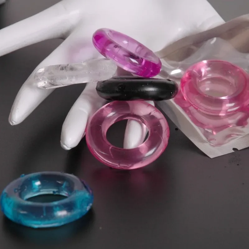 5/10/20Pcs Cock Rings For Penis Sex Toys For Men Delayed Ejaculation Adult Erotic Products Long Lasting Erection Intimate Goods