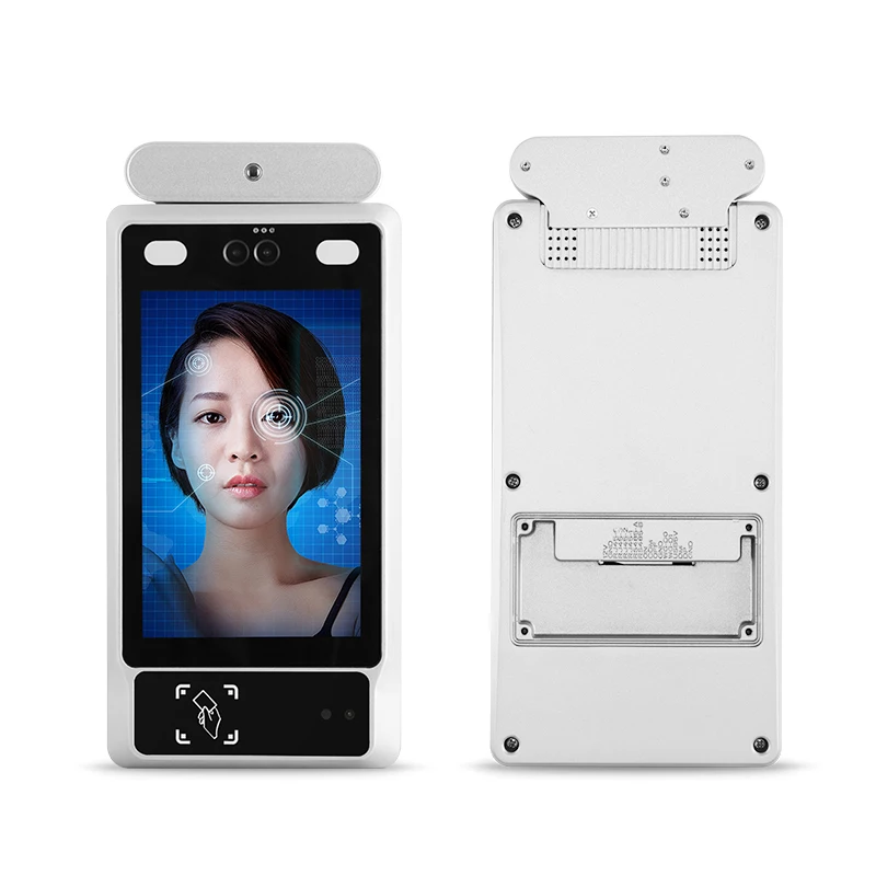 biometric android face attendance machine wifi facial time attendance system face recognition punch card attendance with thermal