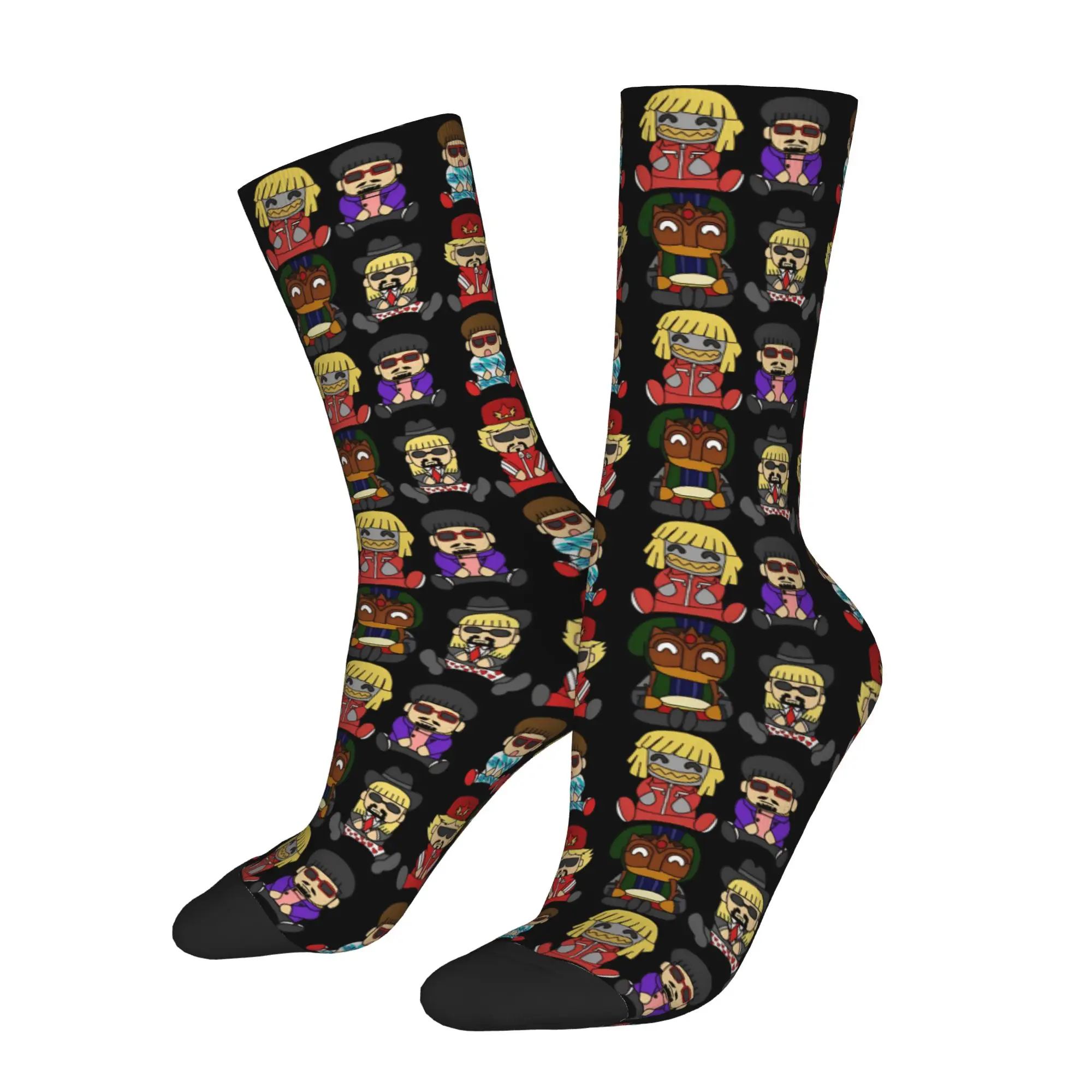 Harajuku Oliver Tree American Rapper Soccer Socks  Polyester Long Socks for Unisex Non-slip