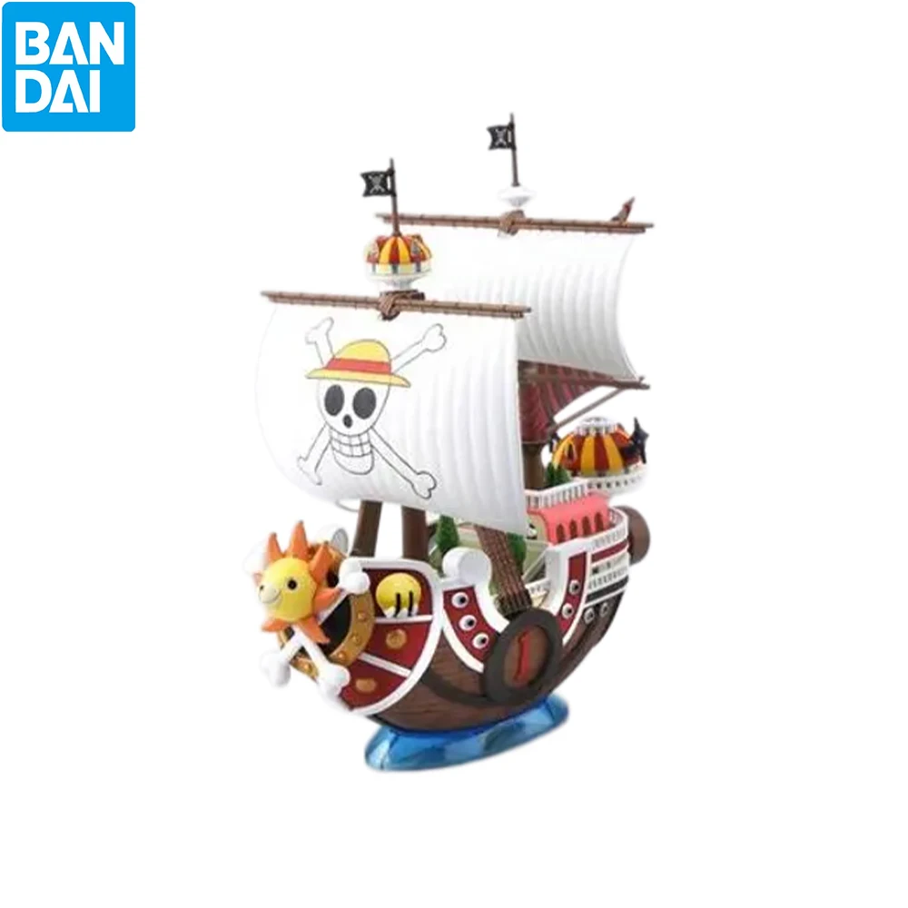 In Stock Original Bandai Grand Ship Collection Thousand Sunny One Piece Assembly Ship Model Anime Collectible Toy