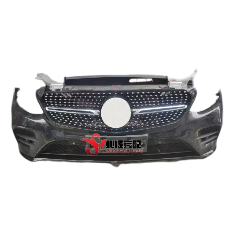 Factory Direct Sales 2015-2022 W253 GLC- GLC200 GLC260 GLC300 GLC43 Front Bumper Car Kit Headlight Grille for -